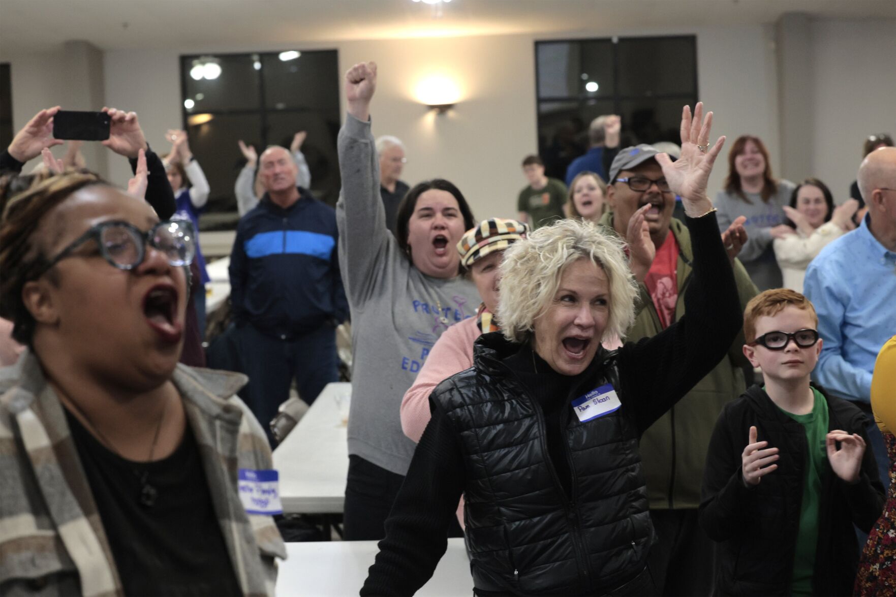 For majority of Francis Howell voters, a breath of fresh air. ‘Love and hope won tonight.’